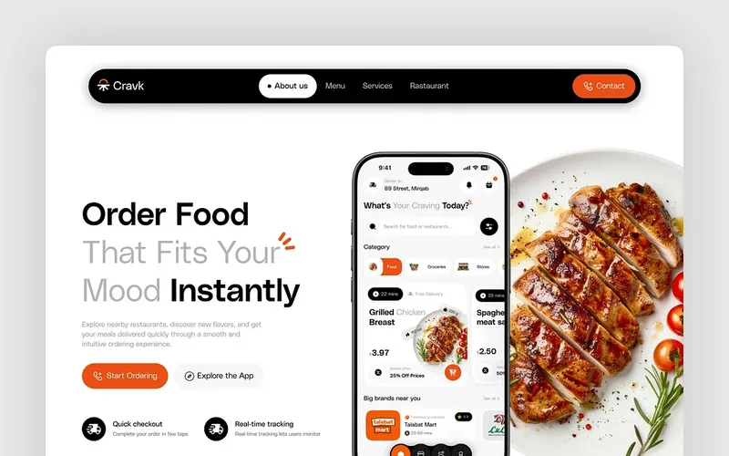 Cravit — Food Delivery Platform