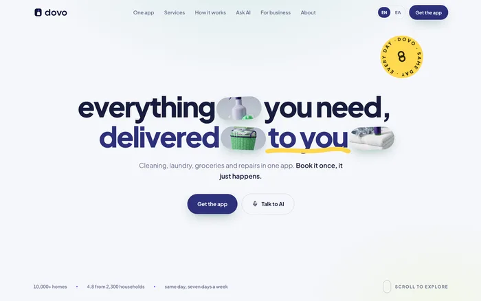 dovo website