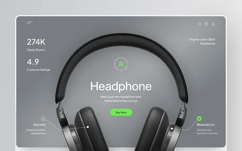 Audio Store — Headphone E-Commerce