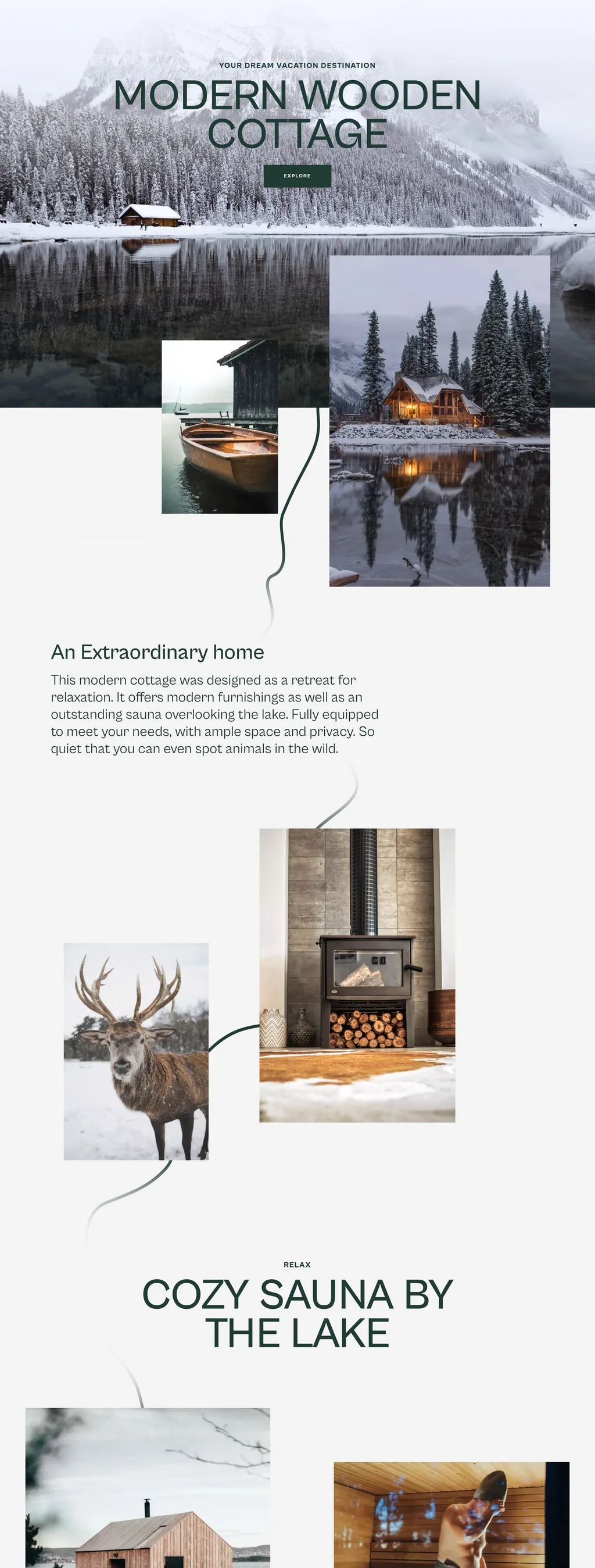 Modern Cottage Rental